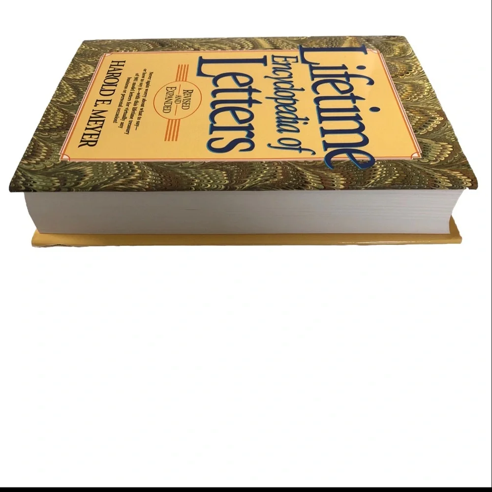 Lifetime Encyclopedia of Letters (Revised and Expanded Edition) Harold E Meyer